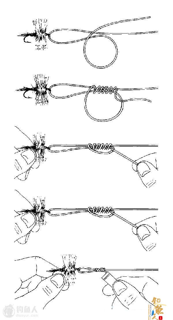 路亚飞蝇钓的常用钓组及线组的绑法